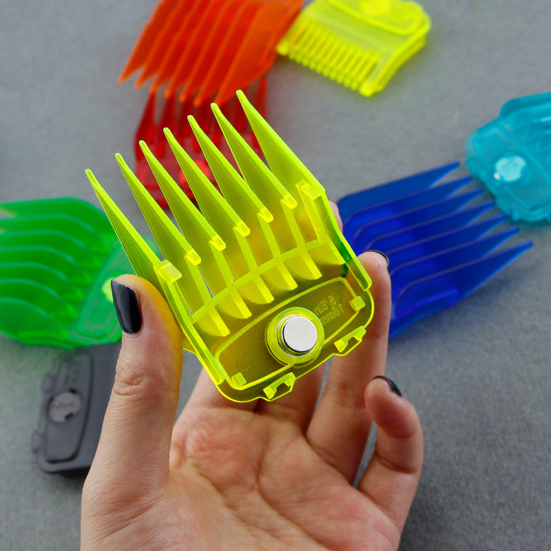 Strong Magnetic Color 10-Piece Transparent Limit Comb