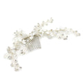 Vintage Leaf Branch Bridal Hair Comb Wedding Accessories