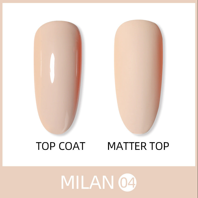 AS New Solid Color Nail Polish Glue New Nail Shop Dedicated 9 Color Sparkling Star Nail Polish Glue Cross-Border