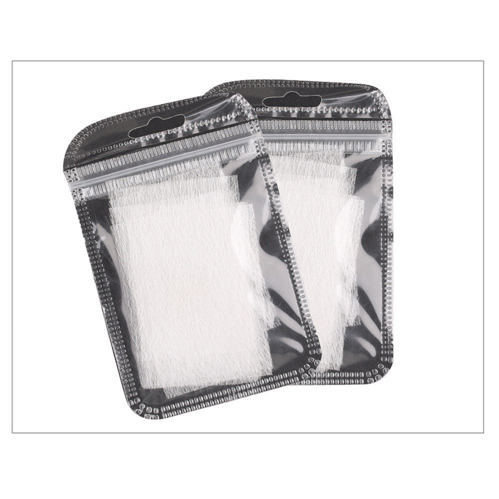 Lulaa Cross-Border New Style Nail Extension Fiber Sheet False Nail Extension Glue Natural Anti-Cracking Fiber Silk Fiber Silk Paperless Support