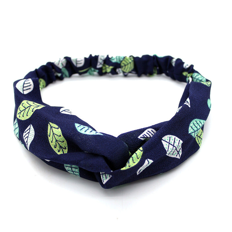 Retro Sports Striped Headband Women