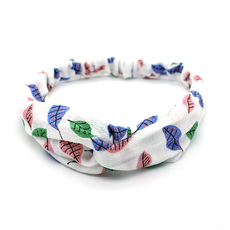 Retro Sports Striped Headband Women