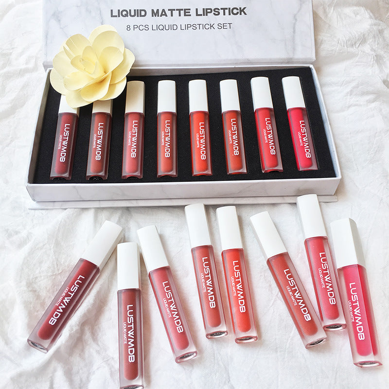 Marble lip glaze set