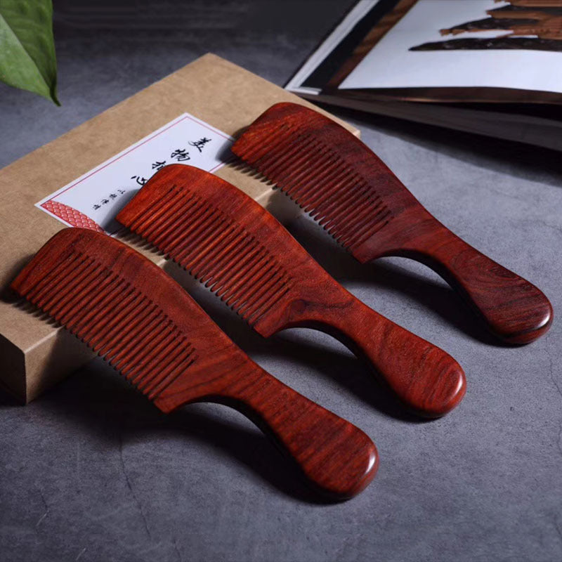 Red Sandalwood Chinese Classical Wooden Comb Holiday Gift