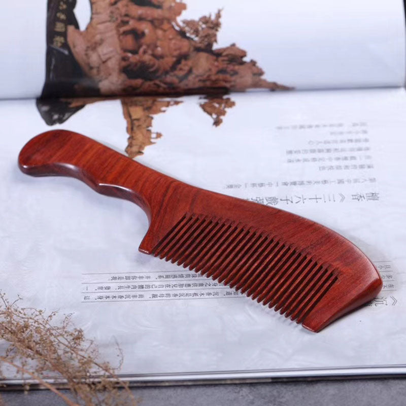 Red Sandalwood Chinese Classical Wooden Comb Holiday Gift