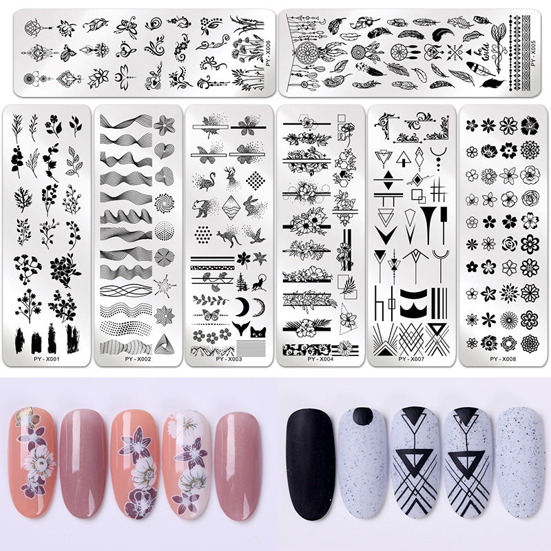 Nail Stainless Steel Printing Plate