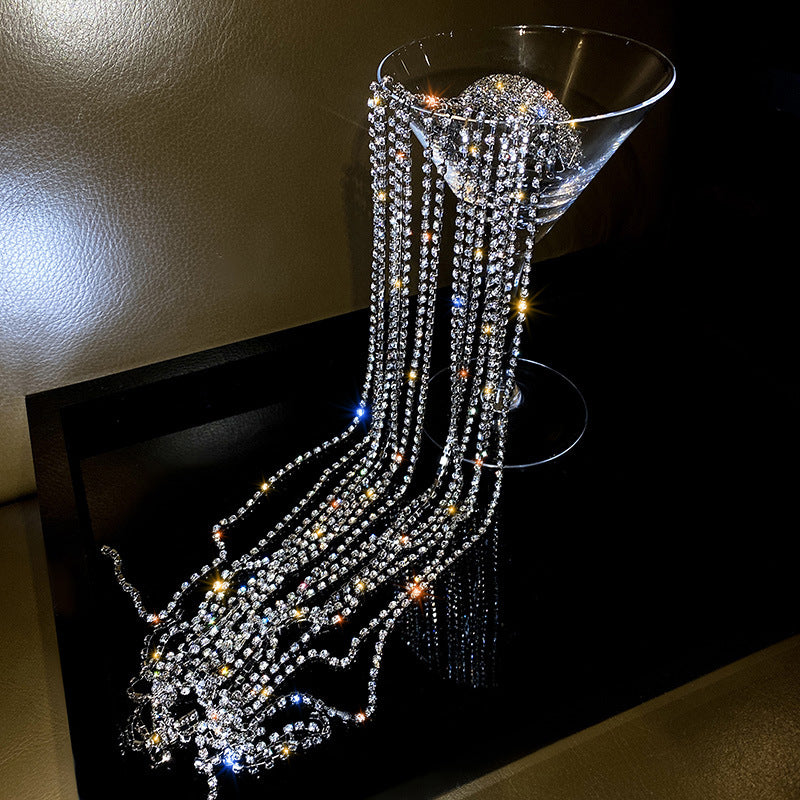 Diamond Tassel Hairpin Temperament Hair Accessories
