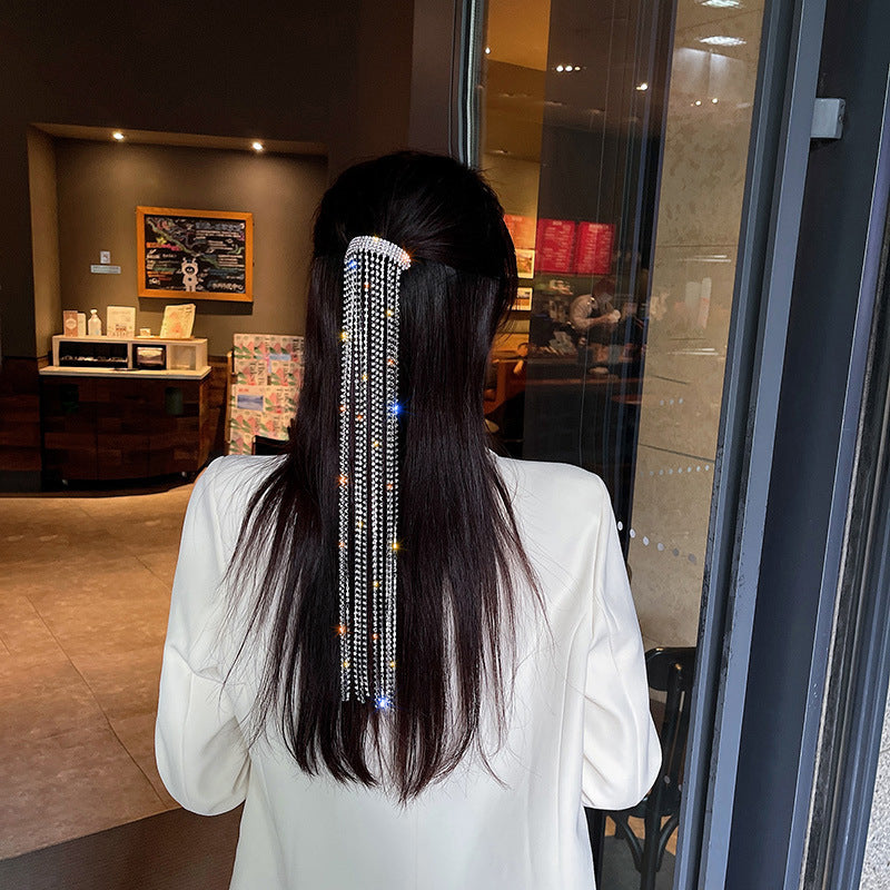 Diamond Tassel Hairpin Temperament Hair Accessories