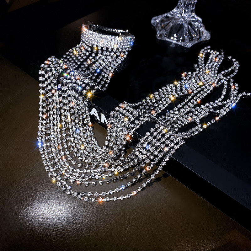 Diamond Tassel Hairpin Temperament Hair Accessories