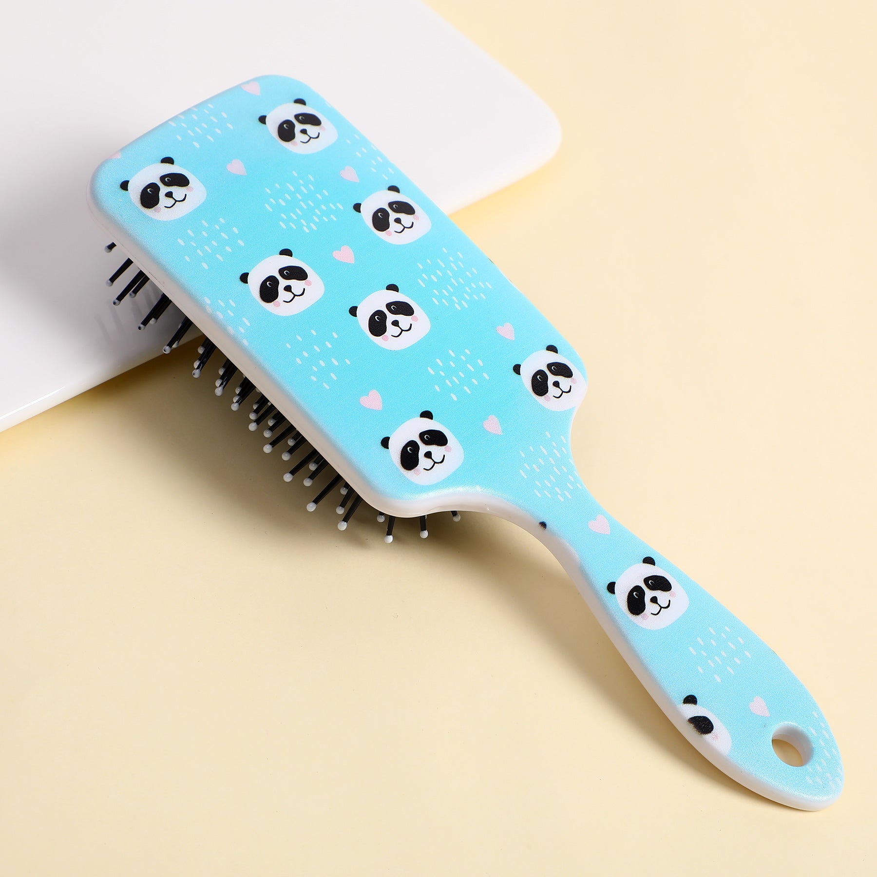 Amazon Cross-Border Cartoon Airbag Comb, Printed Air Cushion Comb, Transparent Massage Hairdressing Comb, Plastic Rainbow Comb