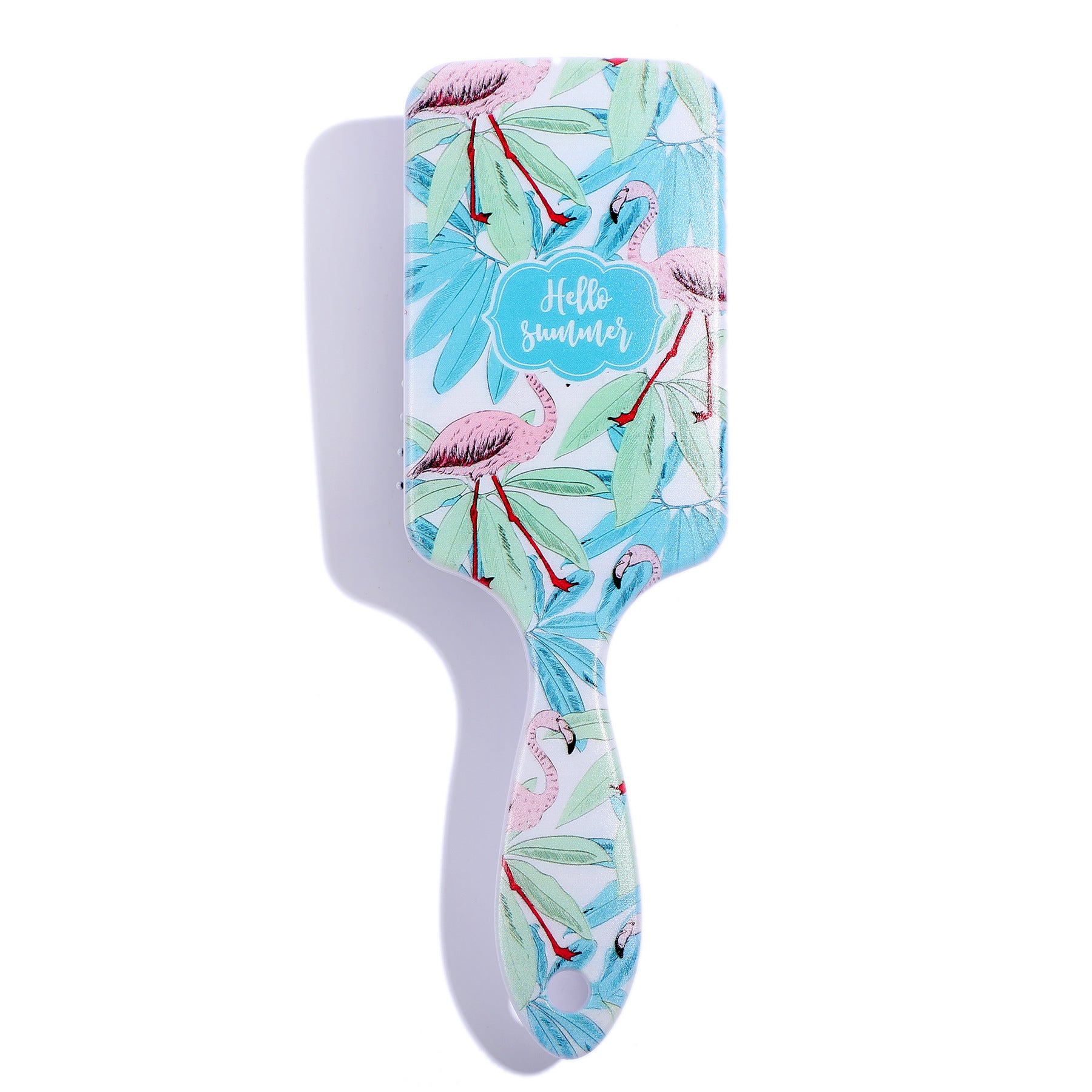 Amazon Cross-Border Cartoon Airbag Comb, Printed Air Cushion Comb, Transparent Massage Hairdressing Comb, Plastic Rainbow Comb