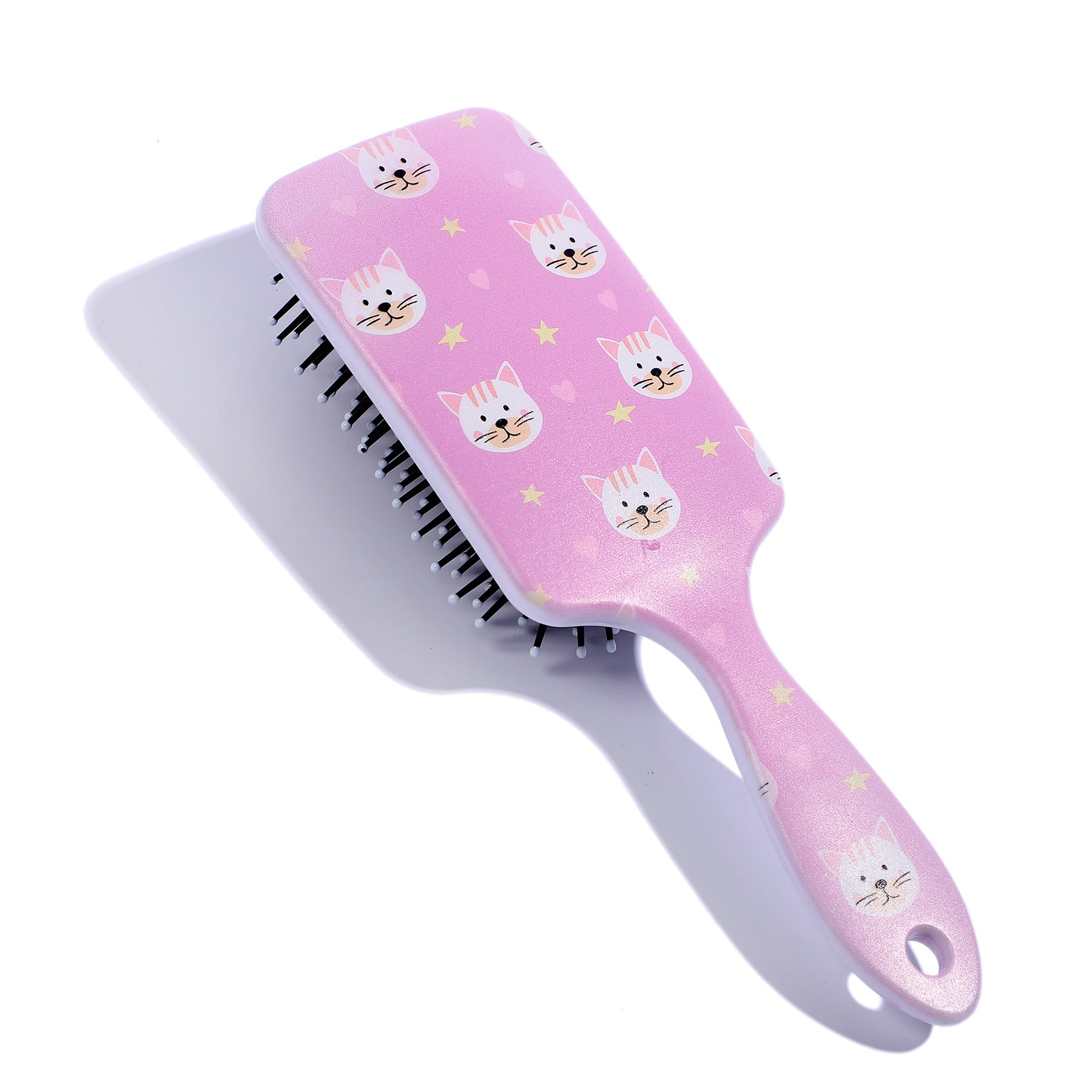 Amazon Cross-Border Cartoon Airbag Comb, Printed Air Cushion Comb, Transparent Massage Hairdressing Comb, Plastic Rainbow Comb