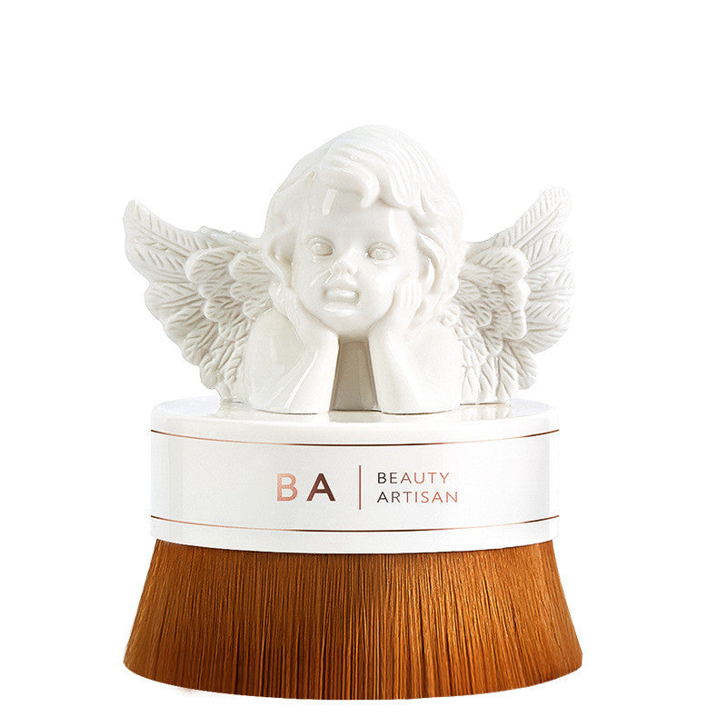 New Foundation Brush, Base Makeup Brush, Easy To Use, With Lid, High Density