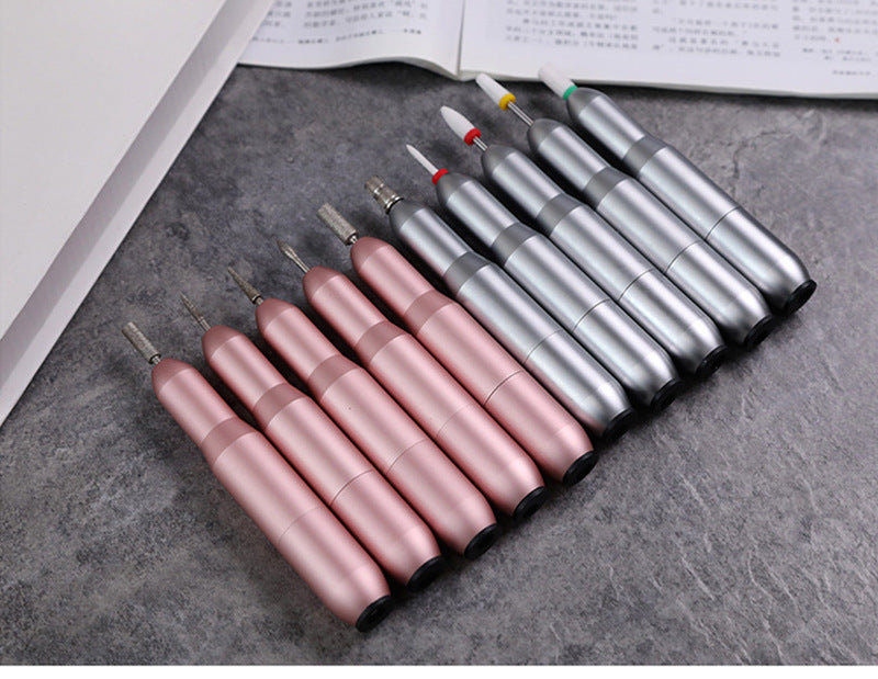 Factory Direct Wholesale New Portable USB Nail Polisher Exfoliating And Polishing Pen-Type Nail Remover Electric Polisher