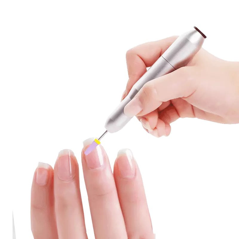 Factory Direct Wholesale New Portable USB Nail Polisher Exfoliating And Polishing Pen-Type Nail Remover Electric Polisher