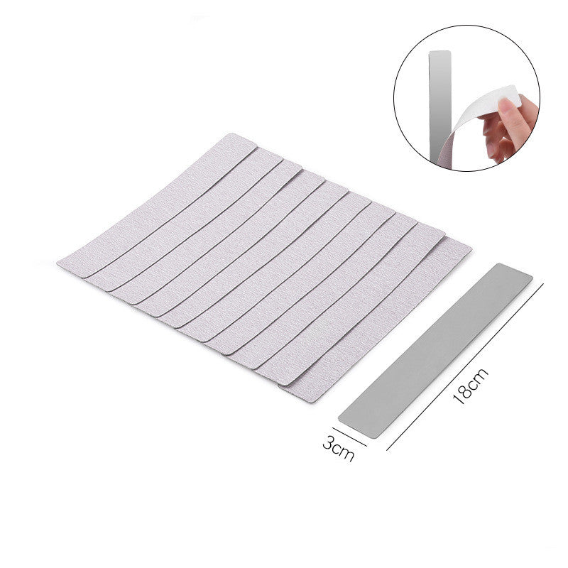 Nail Tools, Nail Rubbing Strip, Gray Surface Sanding Strip Combination, Strap Adhesive With Patch