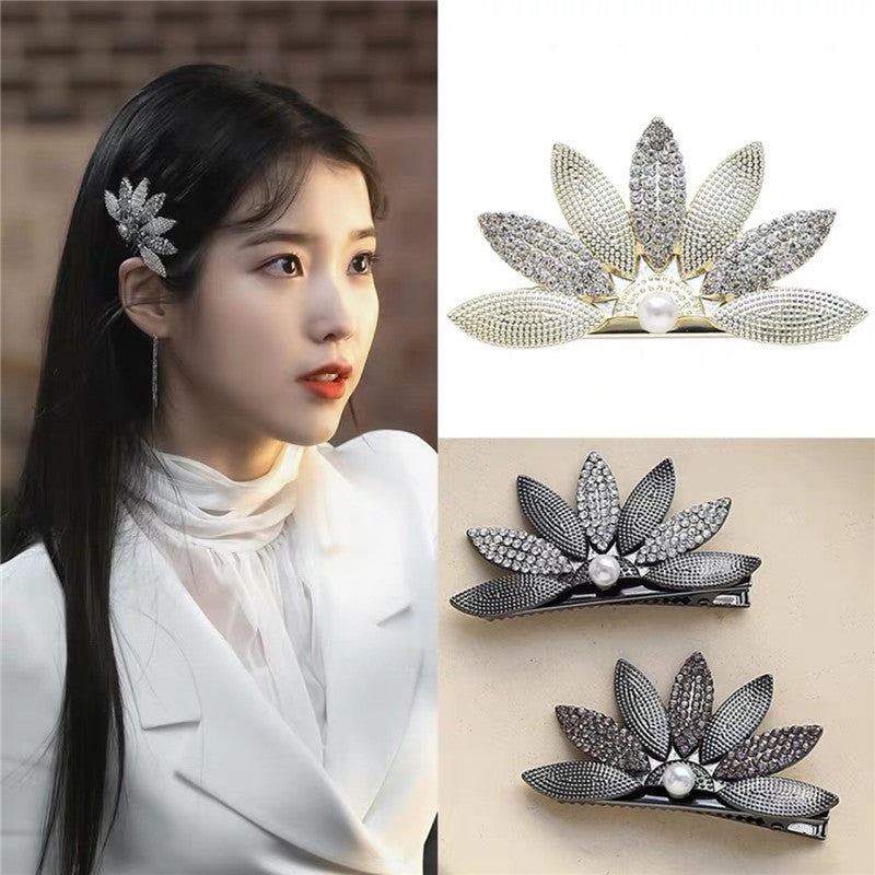 Personality Leaf Hairpin Fashion Temperament Side Clip Hairpin