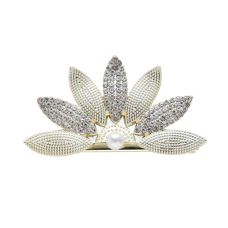 Personality Leaf Hairpin Fashion Temperament Side Clip Hairpin