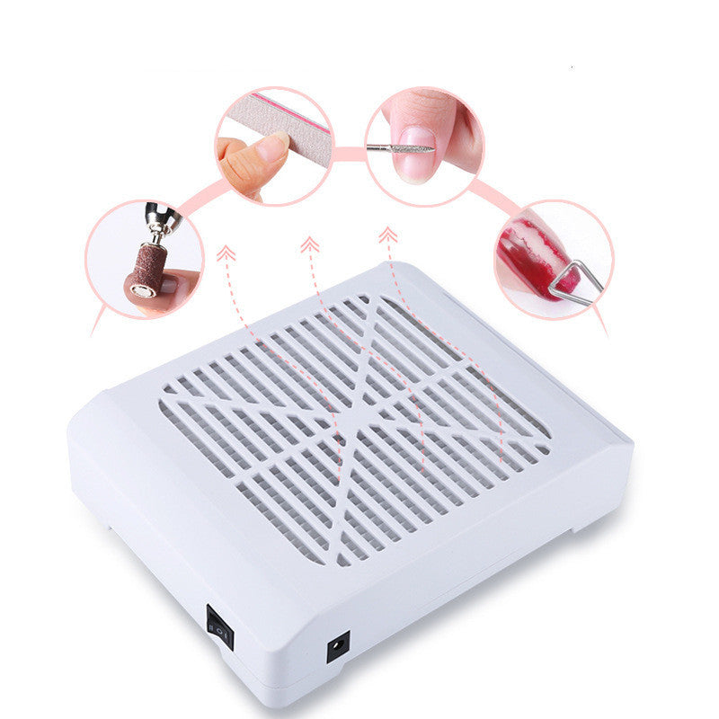 Nail Vacuum Cleaner With Filter High Power And High Suction Nail Dust Machine