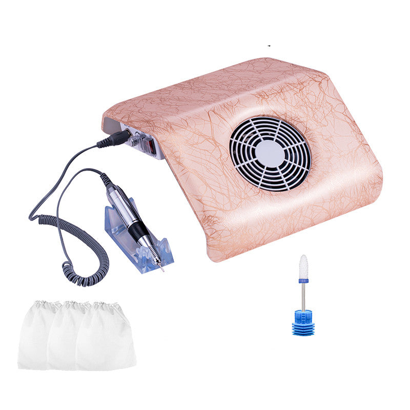 Nail Art Vacuum Cleaner Polishing Machine One Nail Dust Silent Two-in-One Nail Remover Vacuum Cleaner