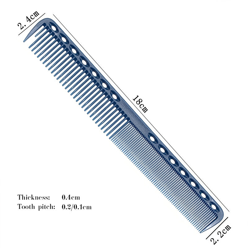 Comb Professional Hair Cutting Comb Thin And Dense Comb Export Haircut Comb Two-Sided Hairdressing Comb