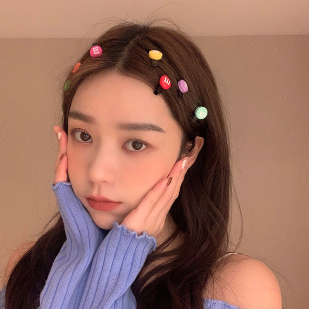 Small Hairpin Side Clip Korean Cute Japanese Girl Clip Headdress Hairpin