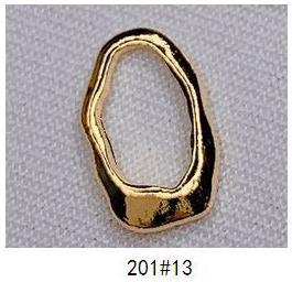 Empty Circle Nail Jewelry Nail Sticker