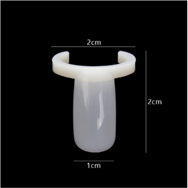 Nail Tools Ring Color Plate Nail Polish Glue Bottle Color