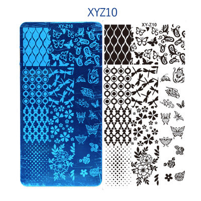 Nail Art Printing Version Printing Nail Polish Plate Template