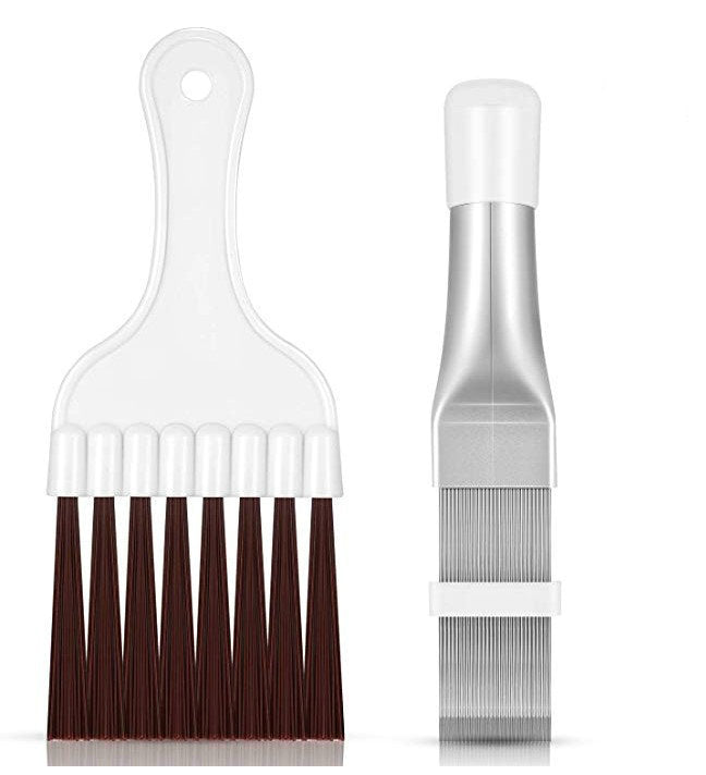 Fin Comb Air-Conditioning Fin Comb Stainless Steel Tilting Fin Brush Condenser Cleaning Brush Radiator Comb