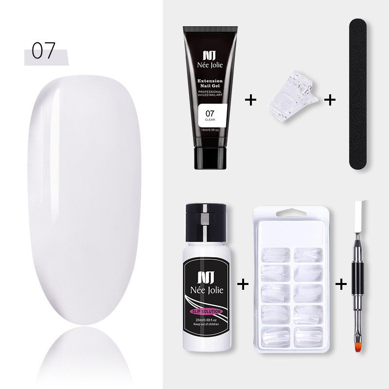 Nee jolie Primer Sealing Layer Nail Art Lamp Crystal Light Therapy Nail Art Quick Extension Glue