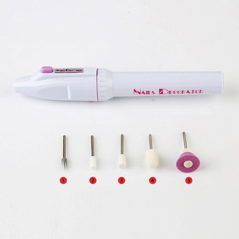 Electric Nail Decorator Epoxy Resin Jewelry Drill Portable Pen Type Grinding Machine Making Tools