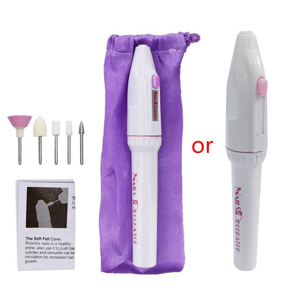 Electric Nail Decorator Epoxy Resin Jewelry Drill Portable Pen Type Grinding Machine Making Tools