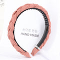 Tooth Anti-Slip Twist Braided Wig Headband Headband Hair Accessories