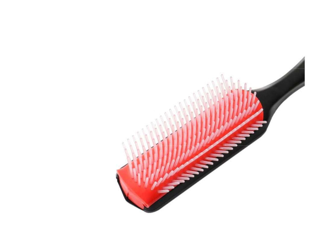 Nine-Row Comb With Heat-Resistant Big Back Hair Style Frosted Ribs Comb