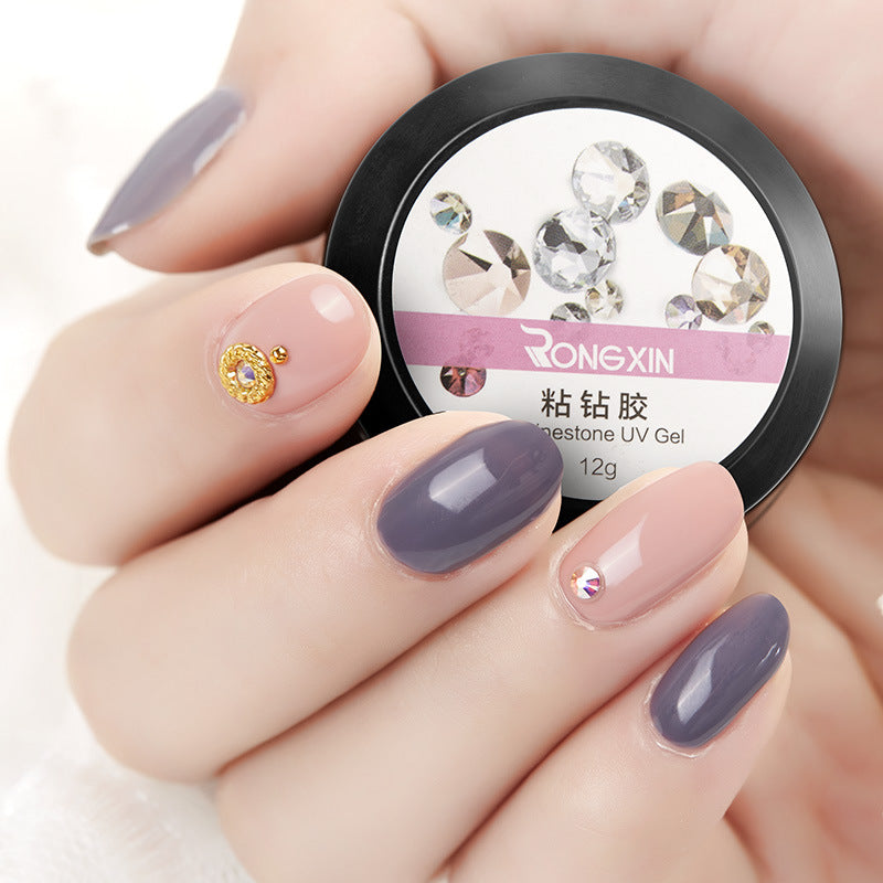 Rongxin New Transparent Glue For Nail Stickers