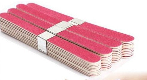 Nail Small Frustration Strips, Wood Chip Frustration Strips, Manicure Frustration Strips, Sanding Strips, 10 Pcs.