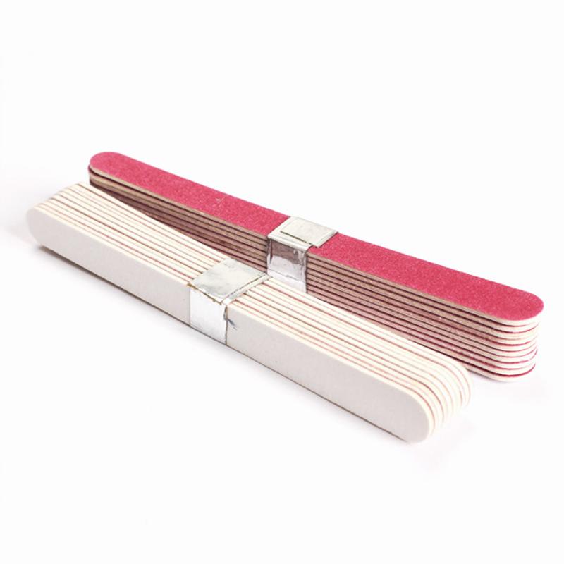Nail Small Frustration Strips, Wood Chip Frustration Strips, Manicure Frustration Strips, Sanding Strips, 10 Pcs.