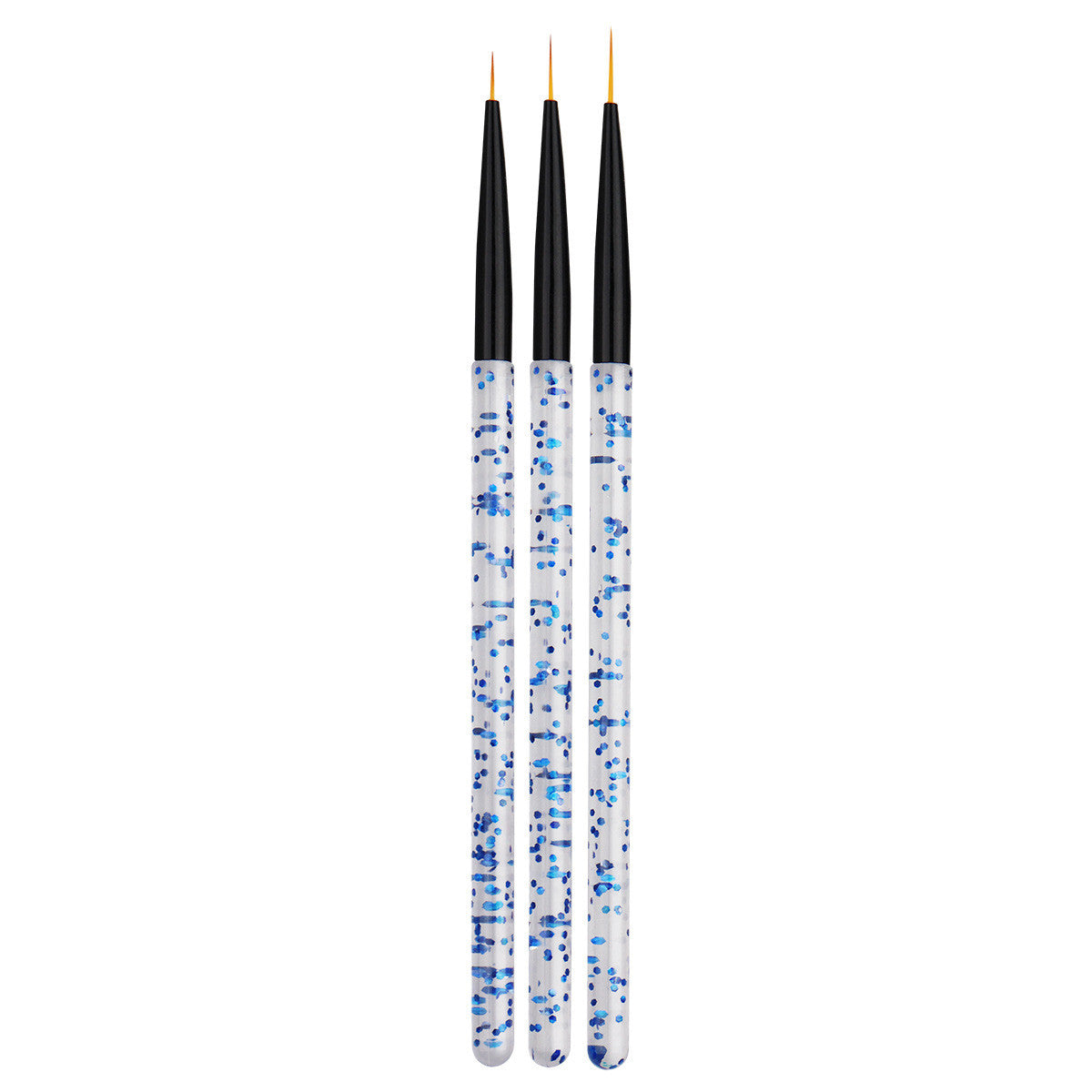 Kolinsky Acrylic Sequin Rod Draw Line Stroke Flower Brush Tool Painted Nail Pen