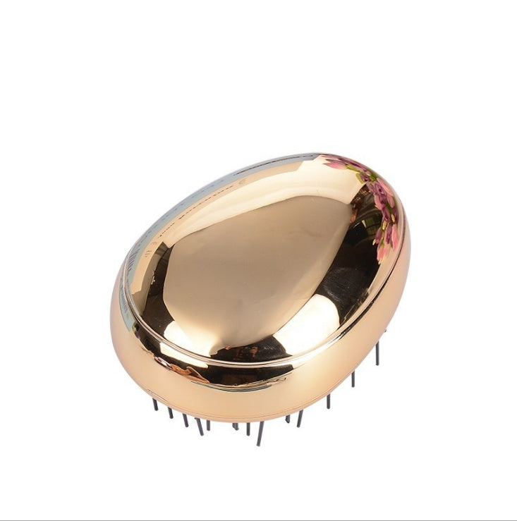 Egg-shaped Smooth Hair Hairdressing Comb.Handle Magic Comb, CreativeHairdressing Comb, Scalp Massage Comb