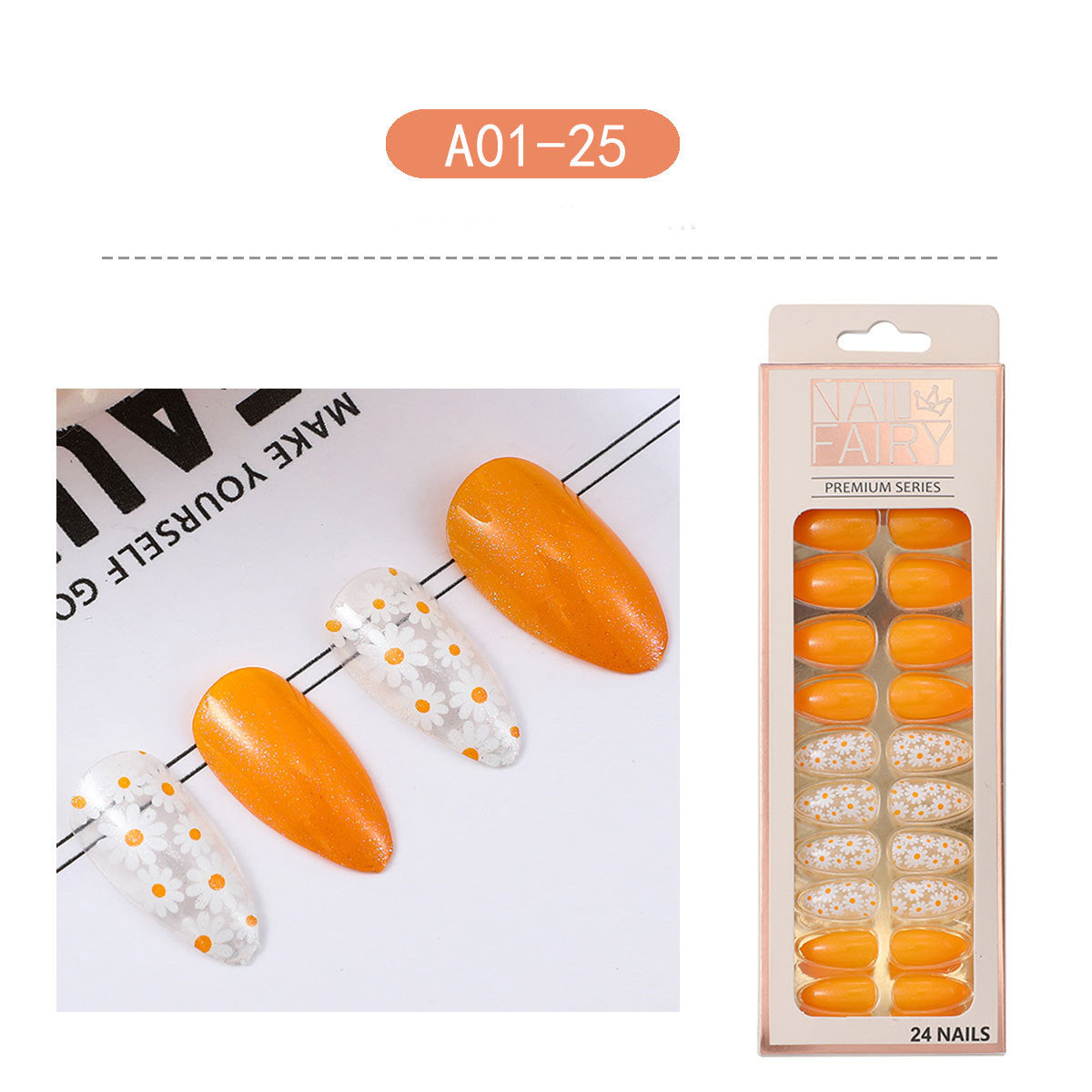 Nail Fairy Fashionable Detachable Water Drop Nail Patch