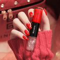 Bolanya Oily Two-Color Nail Polish, No Baking, No Peeling, Quick Drying