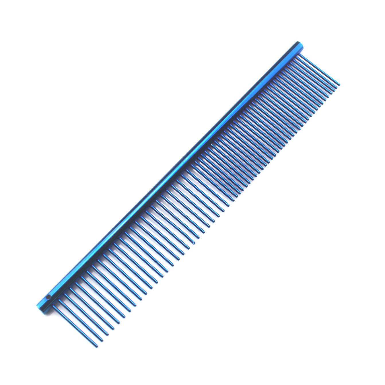 Color Stainless Steel Medium Pet Comb