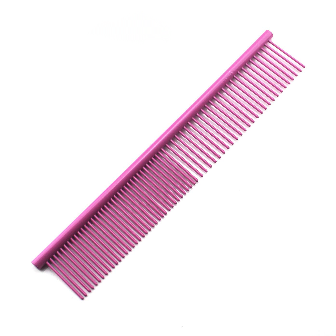 Color Stainless Steel Medium Pet Comb