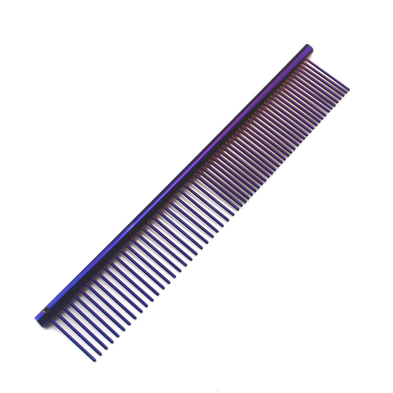 Color Stainless Steel Medium Pet Comb