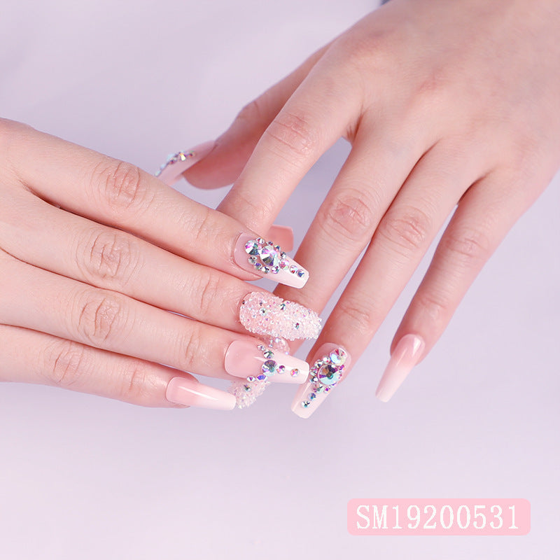 Removable Integrated Ballet Gradient Nail Plate