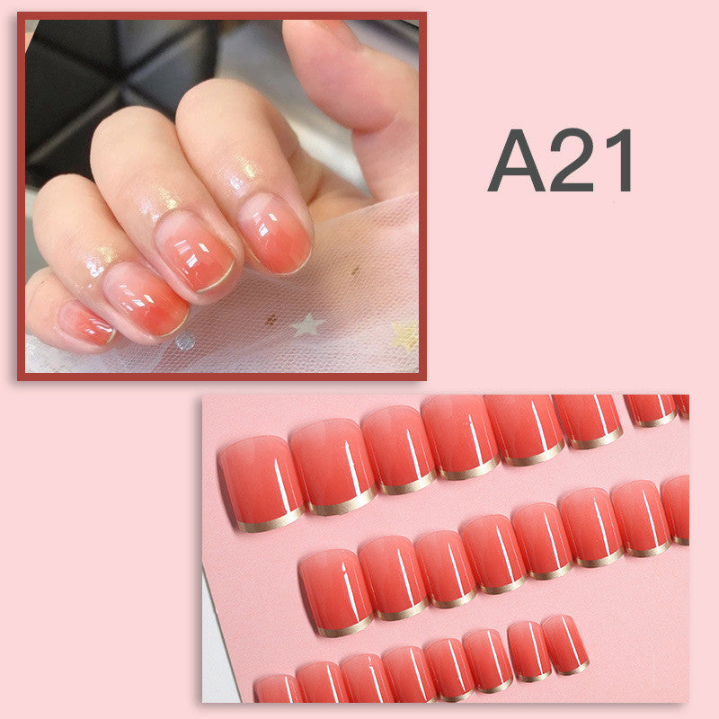 Net Red Fake Nail Sticker Wearing Nail Finished Nail Piece Nail Sticker