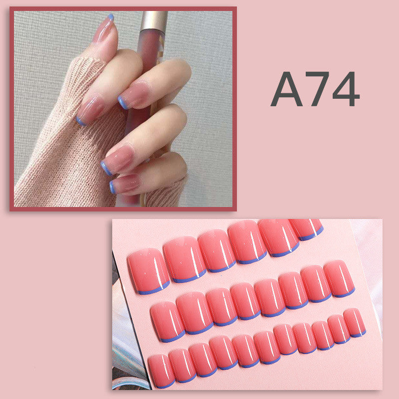 Net Red Fake Nail Sticker Wearing Nail Finished Nail Piece Nail Sticker