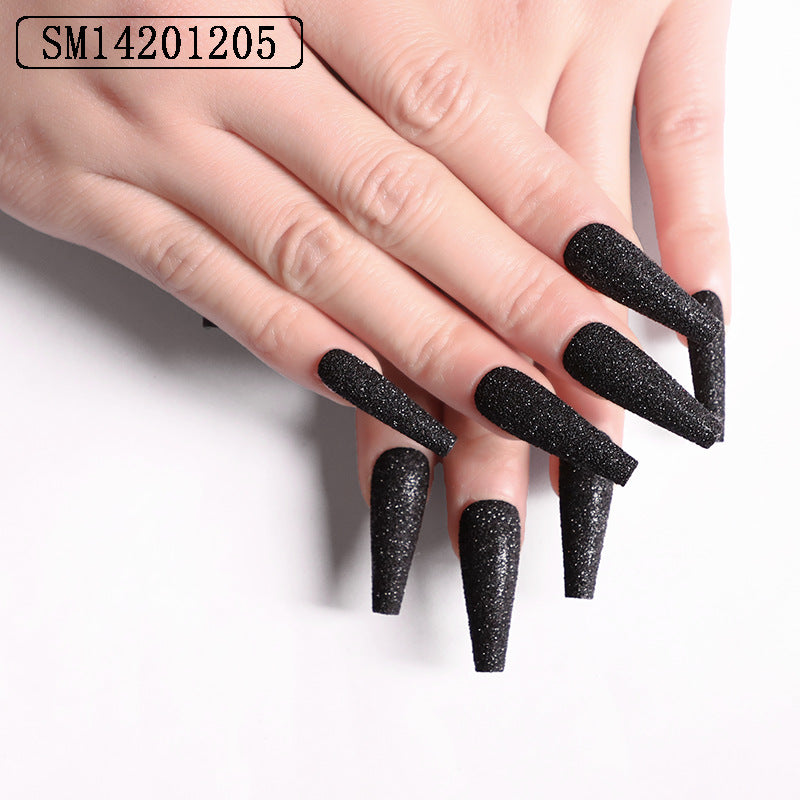 Snail Finished Nail Art Nail Art Glitter Nail Art Sugar Snow Powder Nail Wearable Nail