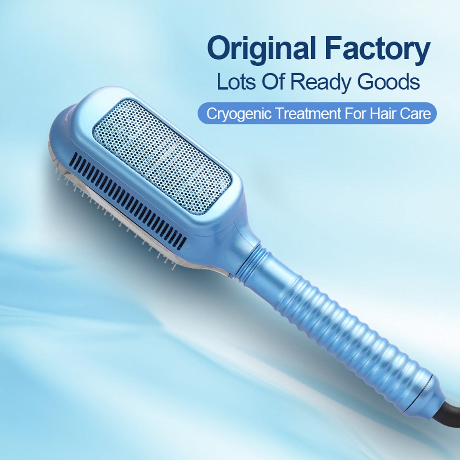Frozen Hair Straightening Comb And Curling Straight Dual-Purpose Anion